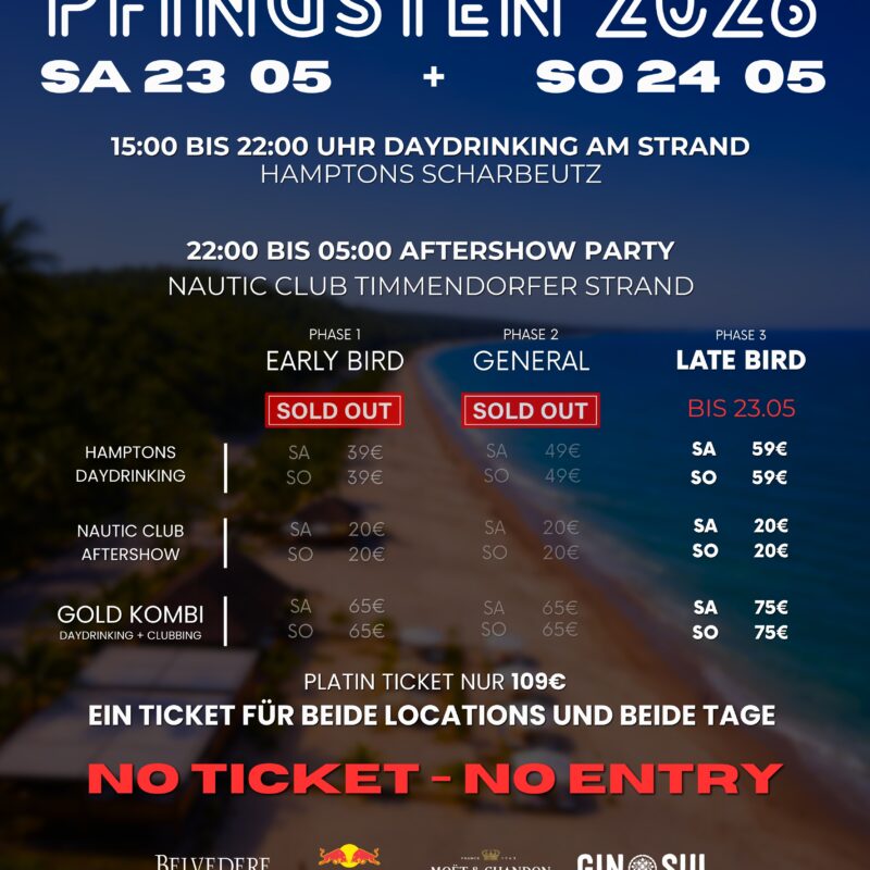 PFINGSTEN 2026 - SOLD OUT