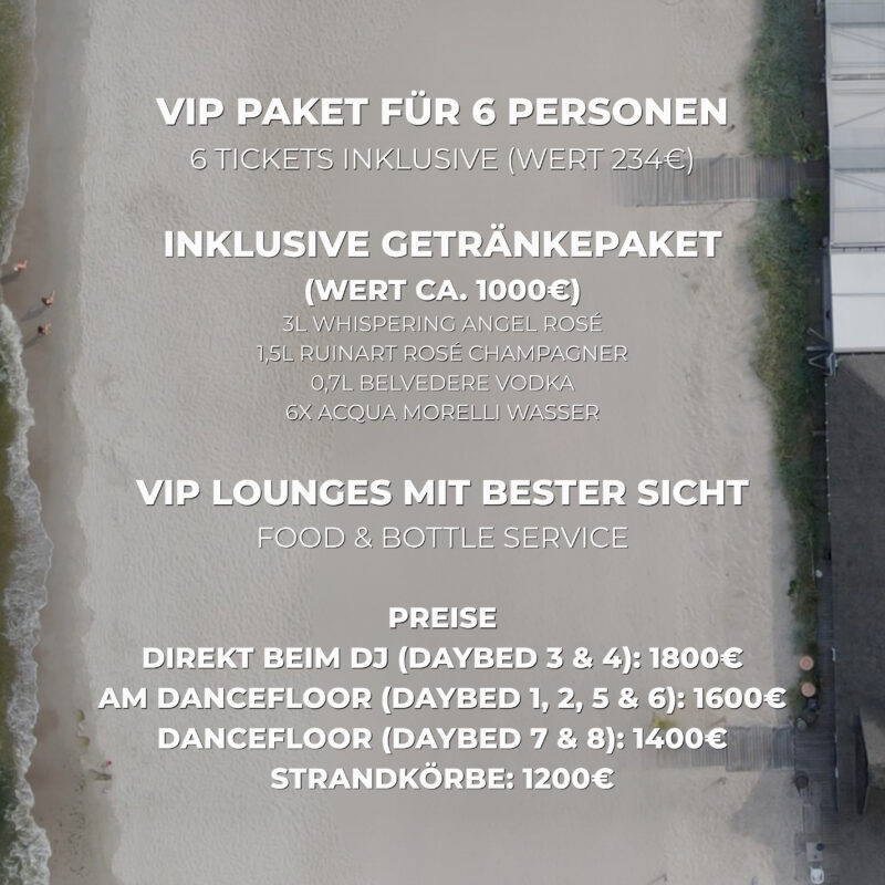 VIP LOUNGES PFINGSTEN 2026