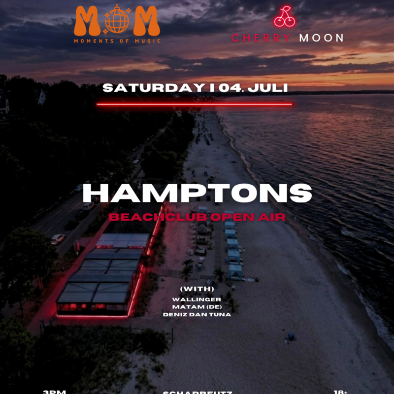MoM x Cherry Moon at Hamptons Scharbeutz